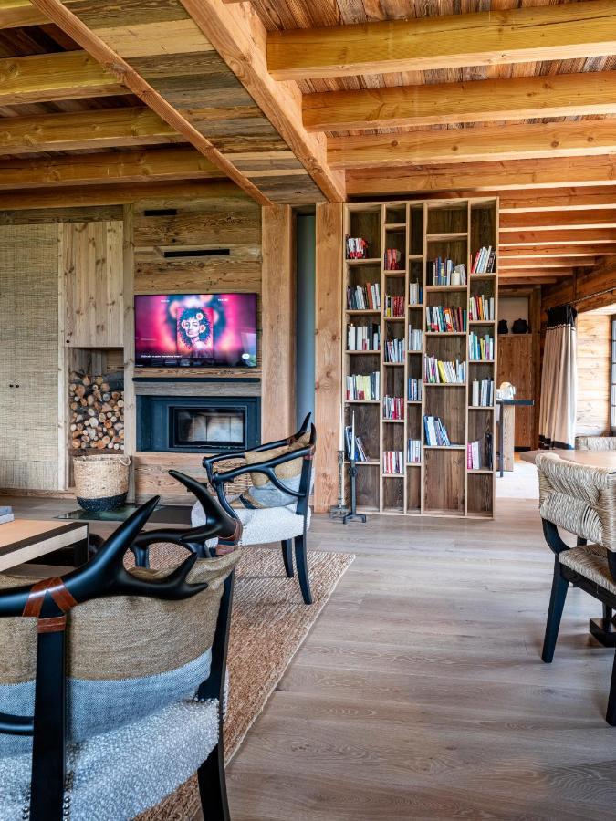 Superbe Ferme Renovee En Chalet De Luxe En Pleine Nature Barcelonnette Esterno foto